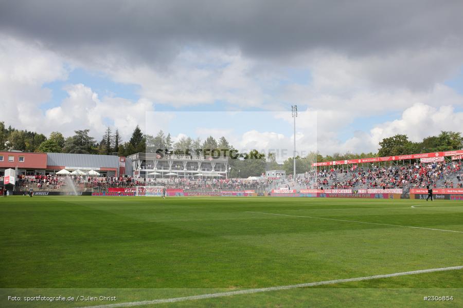 View, Innenansicht, Pitch, FLYERALARM Arena, Würzburg, 11.09.2021, DFB, sport, action, Fussball, Deutschland, September 2021, Saison 2021/2022, TSV, FWK, 3. Liga, TSV Havelse, FC Würzburger Kickers - Bild-ID: 2306854
