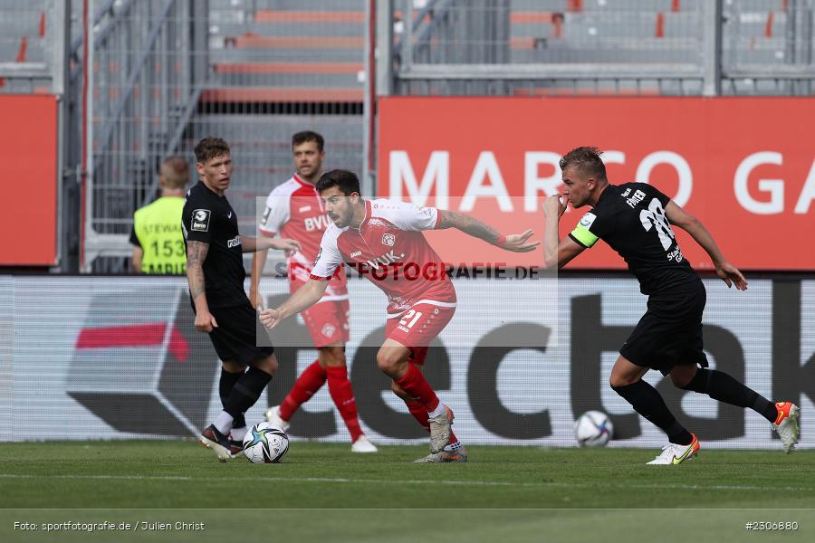 Moritz Heinrich, FLYERALARM Arena, Würzburg, 11.09.2021, DFB, sport, action, Fussball, Deutschland, September 2021, Saison 2021/2022, TSV, FWK, 3. Liga, TSV Havelse, FC Würzburger Kickers - Bild-ID: 2306880
