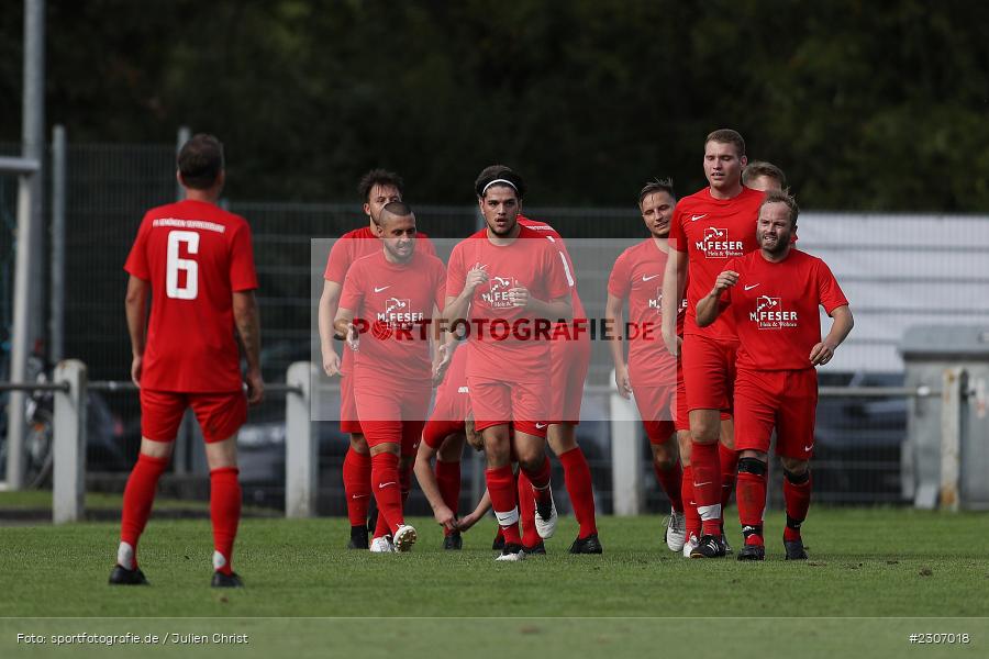 Emotionen, Torjubel, Steffen Lehofer, Sportgelände, Gemünden, 12.09.2021, BFV, sport, action, Fussball, Deutschland, September 2021, Saison 2021/2022, BZL, Bezirksliga Unterfranken West, TUS, FVGS, TuS 1893 Aschaffenburg-Leider, FV Gemünden/Seifriedsburg - Bild-ID: 2307018 Emotionen, Torjubel, Steffen Lehofer, Sportgelände, Gemünden, 12.09.2021, BFV, sport, action, Fussball, Deutschland, September 2021, Saison 2021/2022, BZL, Bezirksliga Unterfranken West, TUS, FVGS, TuS 1893 Aschaffenburg-Leider, FV Gemünden/Seifriedsburg - Bild-ID: 2307018