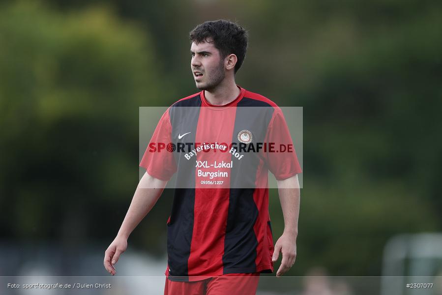 Nico Frank, Sportgelände, Burgsinn, 12.09.2021, BFV, sport, action, Fussball, Deutschland, September 2021, Saison 2021/2022, KK, Kreisklasse Würzburg, SVR, SGB, SV Rieneck, SG Burgsinn - Bild-ID: 2307077