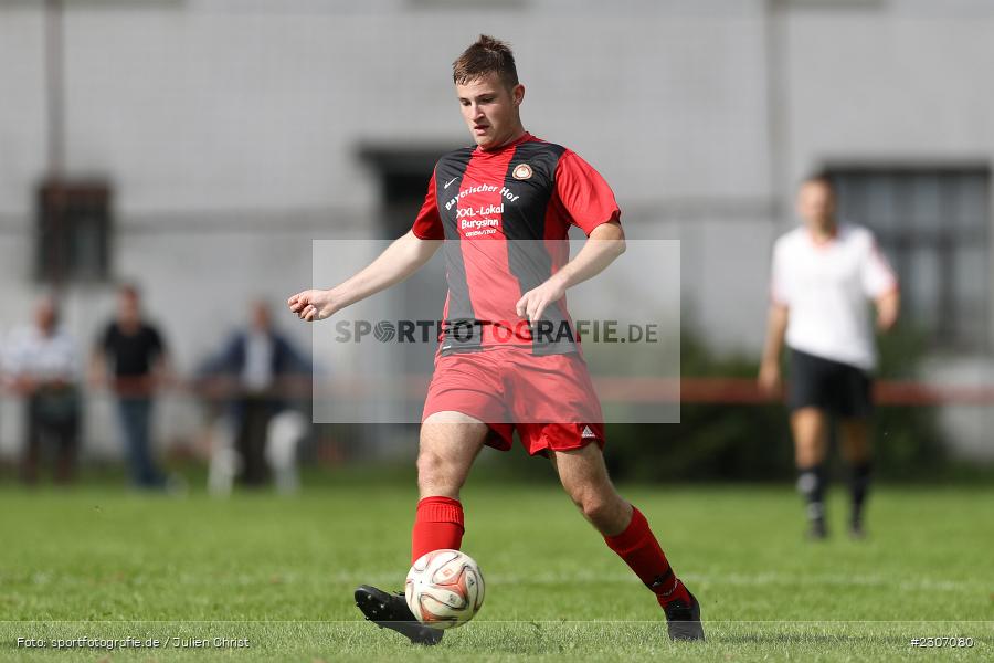 Simon Vogt, Sportgelände, Burgsinn, 12.09.2021, BFV, sport, action, Fussball, Deutschland, September 2021, Saison 2021/2022, KK, Kreisklasse Würzburg, SVR, SGB, SV Rieneck, SG Burgsinn - Bild-ID: 2307080