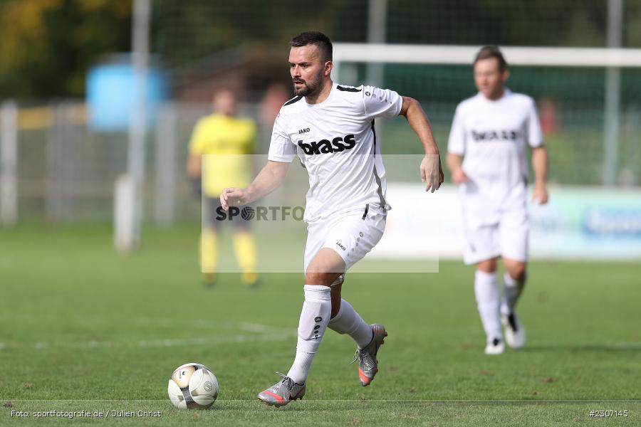 Christoph Stefani, Sportgelände, Gemünden, 12.09.2021, BFV, sport, action, Fussball, Deutschland, September 2021, Saison 2021/2022, BZL, Bezirksliga Unterfranken West, TUS, FVGS, TuS 1893 Aschaffenburg-Leider, FV Gemünden/Seifriedsburg - Bild-ID: 2307145