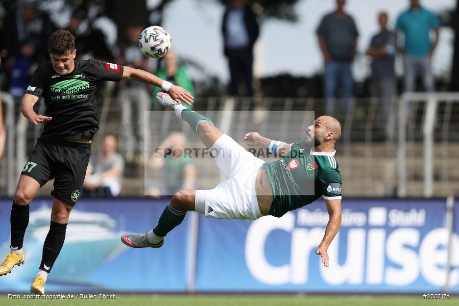 Adam Jabiri, Willy-Sachs-Stadion, Schweinfurt, 18.09.2021, BFV, sport, action, Fussball, Deutschland, September 2021, Saison 2021/2022, Regionalliga Bayern, SV Schalding-Heining, 1. FC Schweinfurt 05 - Bild-ID: 2307176