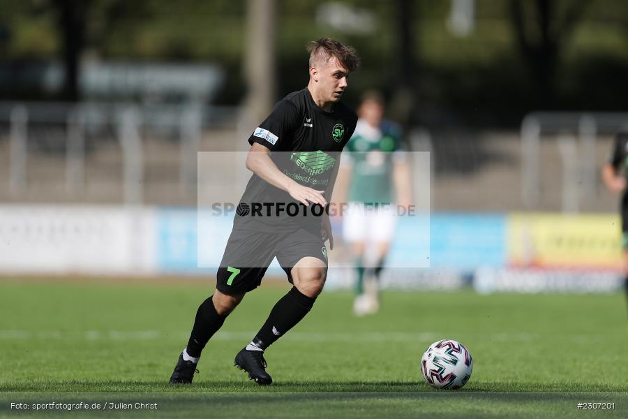 Simon Griesbeck, Willy-Sachs-Stadion, Schweinfurt, 18.09.2021, BFV, sport, action, Fussball, Deutschland, September 2021, Saison 2021/2022, Regionalliga Bayern, SV Schalding-Heining, 1. FC Schweinfurt 05 - Bild-ID: 2307201