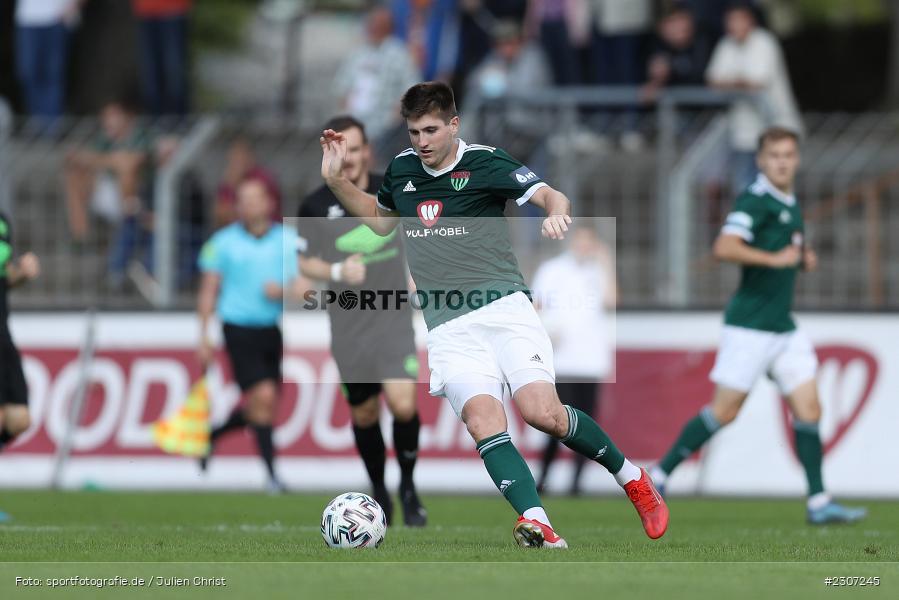 Kevin Fery, Willy-Sachs-Stadion, Schweinfurt, 18.09.2021, BFV, sport, action, Fussball, Deutschland, September 2021, Saison 2021/2022, Regionalliga Bayern, SV Schalding-Heining, 1. FC Schweinfurt 05 - Bild-ID: 2307245 Kevin Fery, Willy-Sachs-Stadion, Schweinfurt, 18.09.2021, BFV, sport, action, Fussball, Deutschland, September 2021, Saison 2021/2022, Regionalliga Bayern, SV Schalding-Heining, 1. FC Schweinfurt 05 - Bild-ID: 2307245