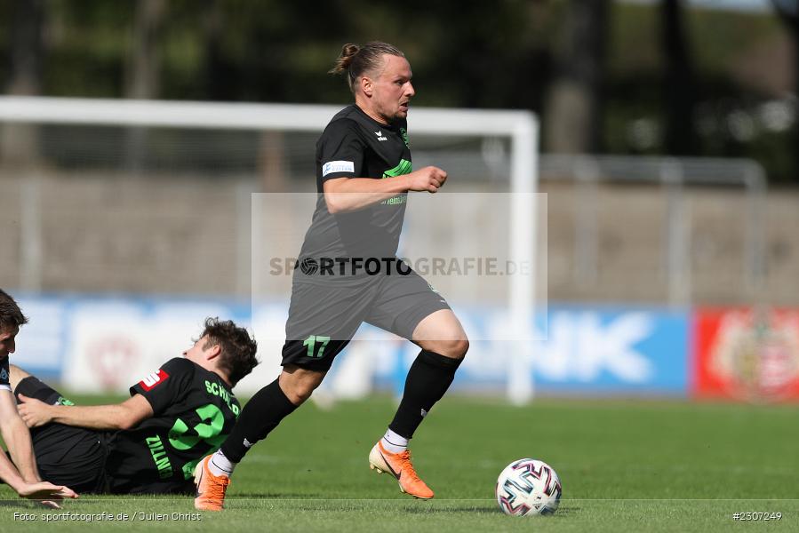 Patrick Rott, Willy-Sachs-Stadion, Schweinfurt, 18.09.2021, BFV, sport, action, Fussball, Deutschland, September 2021, Saison 2021/2022, Regionalliga Bayern, SV Schalding-Heining, 1. FC Schweinfurt 05 - Bild-ID: 2307249