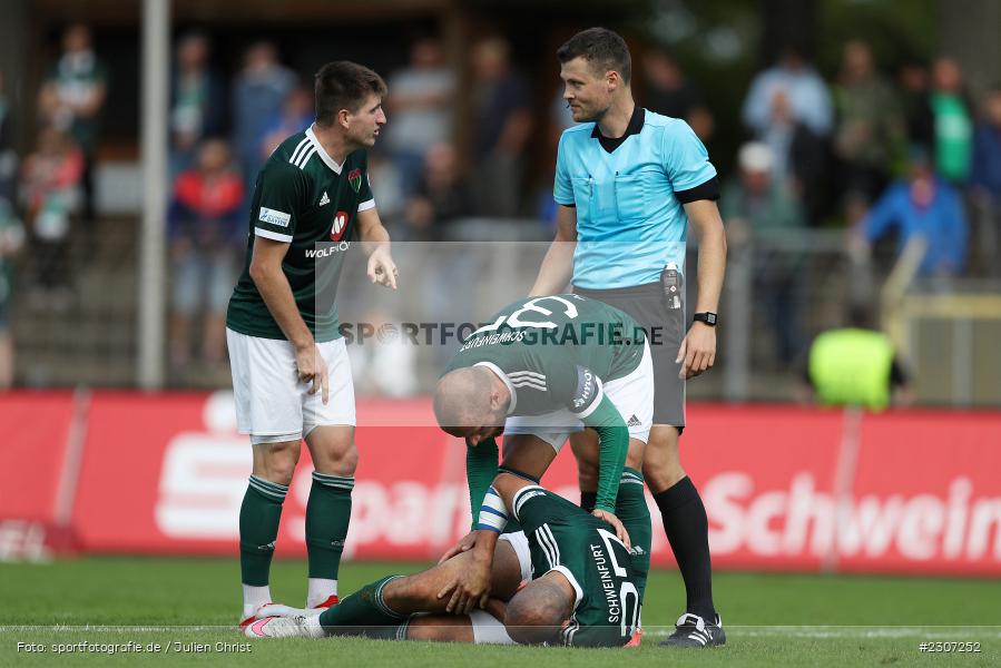 Daniel Adlung, Willy-Sachs-Stadion, Schweinfurt, 18.09.2021, BFV, sport, action, Fussball, Deutschland, September 2021, Saison 2021/2022, Regionalliga Bayern, SV Schalding-Heining, 1. FC Schweinfurt 05 - Bild-ID: 2307252