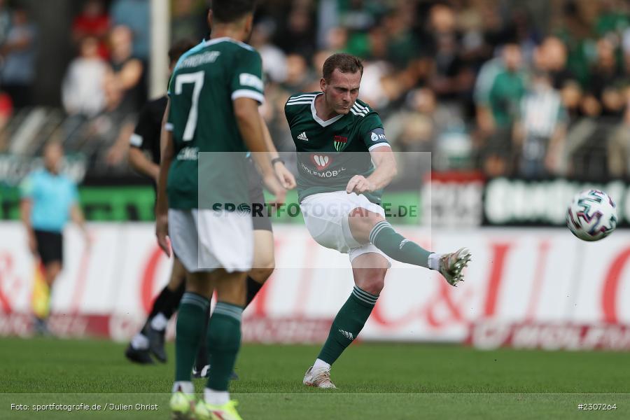 Nico Rinderknecht, Willy-Sachs-Stadion, Schweinfurt, 18.09.2021, BFV, sport, action, Fussball, Deutschland, September 2021, Saison 2021/2022, Regionalliga Bayern, SV Schalding-Heining, 1. FC Schweinfurt 05 - Bild-ID: 2307264
