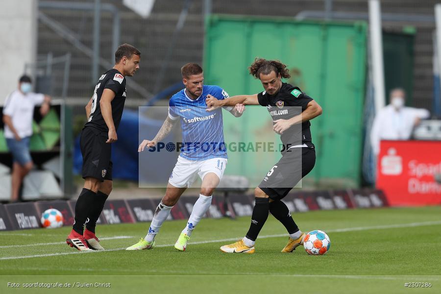 Tobias Kempe, Merck-Stadion, Darmstadt, 19.09.2021, DFL, sport, action, Fussball, Deutschland, September 2021, Saison 2021/2022, SGD, SVD, 2. Bundesliga, SG Dynamo Dresden, SV Darmstadt 98 - Bild-ID: 2307286