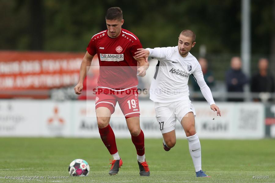 Max Hering, Sportplatz, Karlburg, 19.09.2021, BFV, sport, action, Fussball, Deutschland, September 2021, Saison 2021/2022, SCF, TSV, Bayernliga Nord, 1. SC Feucht, TSV Karlburg - Bild-ID: 2307357