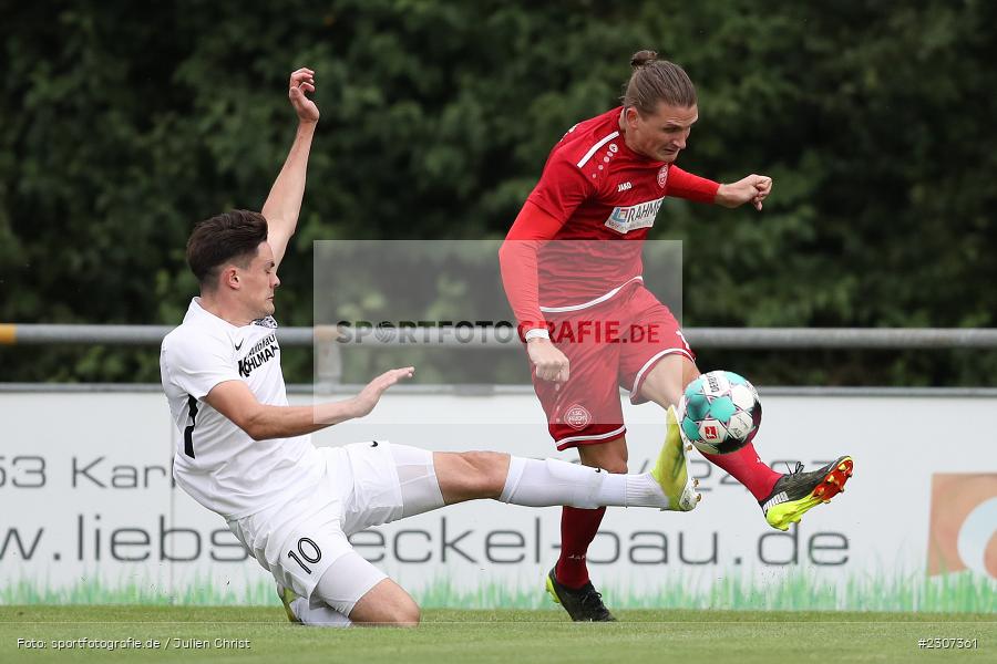 Jan Martin, Sportplatz, Karlburg, 19.09.2021, BFV, sport, action, Fussball, Deutschland, September 2021, Saison 2021/2022, SCF, TSV, Bayernliga Nord, 1. SC Feucht, TSV Karlburg - Bild-ID: 2307361