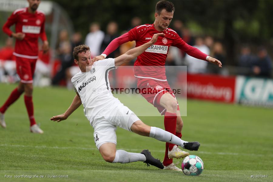 Sebastian Fries, Sportplatz, Karlburg, 19.09.2021, BFV, sport, action, Fussball, Deutschland, September 2021, Saison 2021/2022, SCF, TSV, Bayernliga Nord, 1. SC Feucht, TSV Karlburg - Bild-ID: 2307387 Sebastian Fries, Sportplatz, Karlburg, 19.09.2021, BFV, sport, action, Fussball, Deutschland, September 2021, Saison 2021/2022, SCF, TSV, Bayernliga Nord, 1. SC Feucht, TSV Karlburg - Bild-ID: 2307387