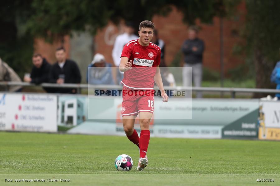 Tamino Gratz, Sportplatz, Karlburg, 19.09.2021, BFV, sport, action, Fussball, Deutschland, September 2021, Saison 2021/2022, SCF, TSV, Bayernliga Nord, 1. SC Feucht, TSV Karlburg - Bild-ID: 2307388 Tamino Gratz, Sportplatz, Karlburg, 19.09.2021, BFV, sport, action, Fussball, Deutschland, September 2021, Saison 2021/2022, SCF, TSV, Bayernliga Nord, 1. SC Feucht, TSV Karlburg - Bild-ID: 2307388