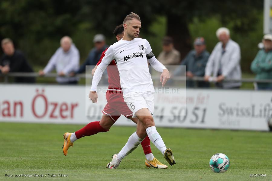 Marvin Schramm, Sportplatz, Karlburg, 19.09.2021, BFV, sport, action, Fussball, Deutschland, September 2021, Saison 2021/2022, SCF, TSV, Bayernliga Nord, 1. SC Feucht, TSV Karlburg - Bild-ID: 2307394 Marvin Schramm, Sportplatz, Karlburg, 19.09.2021, BFV, sport, action, Fussball, Deutschland, September 2021, Saison 2021/2022, SCF, TSV, Bayernliga Nord, 1. SC Feucht, TSV Karlburg - Bild-ID: 2307394