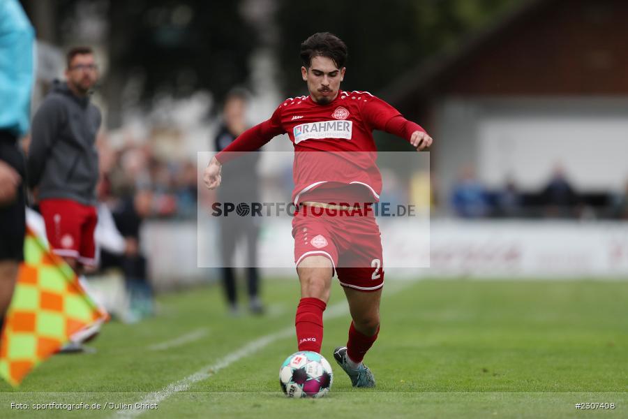 Patrick Tekeser, Sportplatz, Karlburg, 19.09.2021, BFV, sport, action, Fussball, Deutschland, September 2021, Saison 2021/2022, SCF, TSV, Bayernliga Nord, 1. SC Feucht, TSV Karlburg - Bild-ID: 2307408 Patrick Tekeser, Sportplatz, Karlburg, 19.09.2021, BFV, sport, action, Fussball, Deutschland, September 2021, Saison 2021/2022, SCF, TSV, Bayernliga Nord, 1. SC Feucht, TSV Karlburg - Bild-ID: 2307408