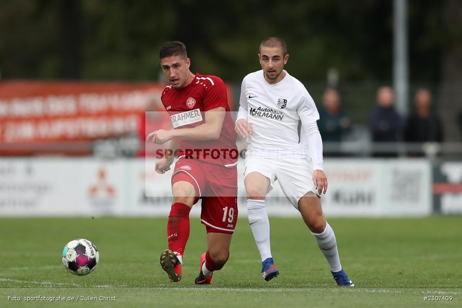 Max Hering, Sportplatz, Karlburg, 19.09.2021, BFV, sport, action, Fussball, Deutschland, September 2021, Saison 2021/2022, SCF, TSV, Bayernliga Nord, 1. SC Feucht, TSV Karlburg - Bild-ID: 2307409 Max Hering, Sportplatz, Karlburg, 19.09.2021, BFV, sport, action, Fussball, Deutschland, September 2021, Saison 2021/2022, SCF, TSV, Bayernliga Nord, 1. SC Feucht, TSV Karlburg - Bild-ID: 2307409
