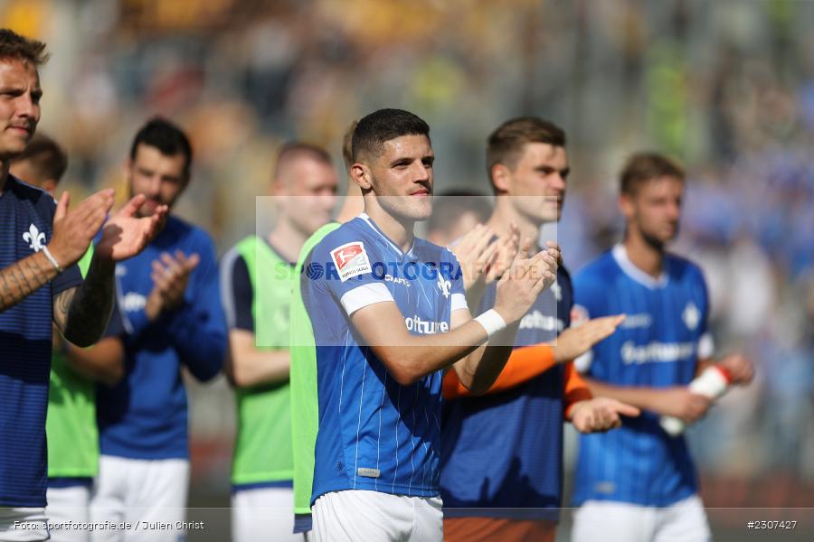 Emir Karic, Merck-Stadion, Darmstadt, 19.09.2021, DFL, sport, action, Fussball, Deutschland, September 2021, Saison 2021/2022, SGD, SVD, 2. Bundesliga, SG Dynamo Dresden, SV Darmstadt 98 - Bild-ID: 2307427 Emir Karic, Merck-Stadion, Darmstadt, 19.09.2021, DFL, sport, action, Fussball, Deutschland, September 2021, Saison 2021/2022, SGD, SVD, 2. Bundesliga, SG Dynamo Dresden, SV Darmstadt 98 - Bild-ID: 2307427