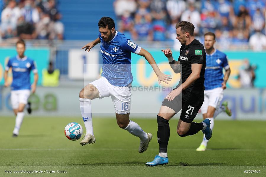 Luca Pfeiffer, Merck-Stadion, Darmstadt, 19.09.2021, DFL, sport, action, Fussball, Deutschland, September 2021, Saison 2021/2022, SGD, SVD, 2. Bundesliga, SG Dynamo Dresden, SV Darmstadt 98 - Bild-ID: 2307464 Luca Pfeiffer, Merck-Stadion, Darmstadt, 19.09.2021, DFL, sport, action, Fussball, Deutschland, September 2021, Saison 2021/2022, SGD, SVD, 2. Bundesliga, SG Dynamo Dresden, SV Darmstadt 98 - Bild-ID: 2307464