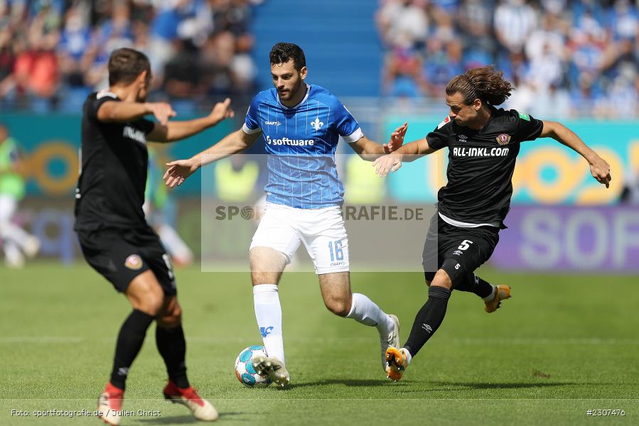 Luca Pfeiffer, Merck-Stadion, Darmstadt, 19.09.2021, DFL, sport, action, Fussball, Deutschland, September 2021, Saison 2021/2022, SGD, SVD, 2. Bundesliga, SG Dynamo Dresden, SV Darmstadt 98 - Bild-ID: 2307476 Luca Pfeiffer, Merck-Stadion, Darmstadt, 19.09.2021, DFL, sport, action, Fussball, Deutschland, September 2021, Saison 2021/2022, SGD, SVD, 2. Bundesliga, SG Dynamo Dresden, SV Darmstadt 98 - Bild-ID: 2307476