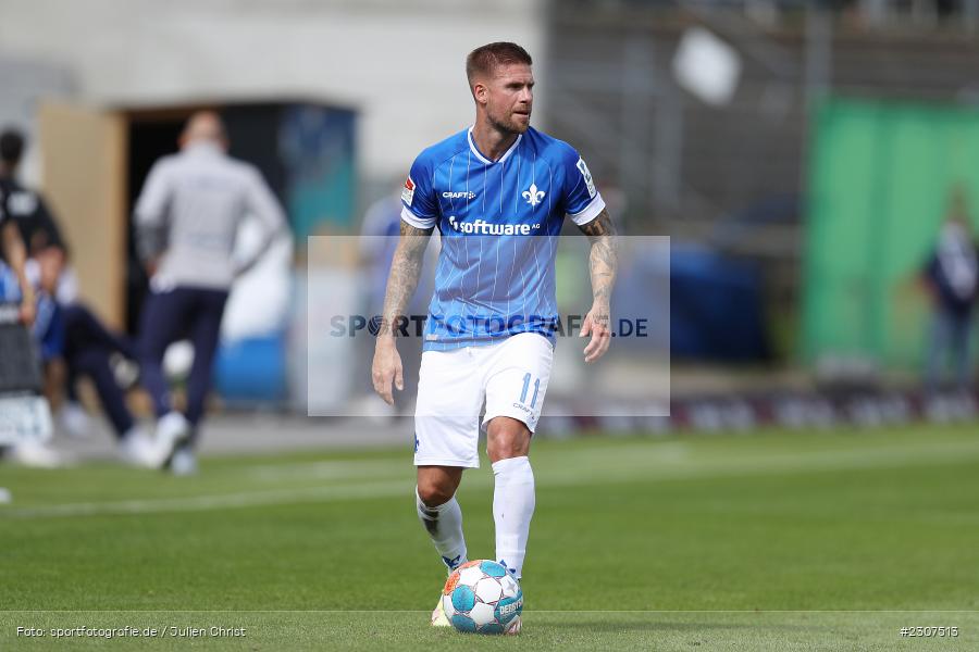 Tobias Kempe, Merck-Stadion, Darmstadt, 19.09.2021, DFL, sport, action, Fussball, Deutschland, September 2021, Saison 2021/2022, SGD, SVD, 2. Bundesliga, SG Dynamo Dresden, SV Darmstadt 98 - Bild-ID: 2307513