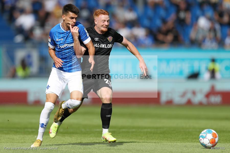 Mathias Honsak, Merck-Stadion, Darmstadt, 19.09.2021, DFL, sport, action, Fussball, Deutschland, September 2021, Saison 2021/2022, SGD, SVD, 2. Bundesliga, SG Dynamo Dresden, SV Darmstadt 98 - Bild-ID: 2307552