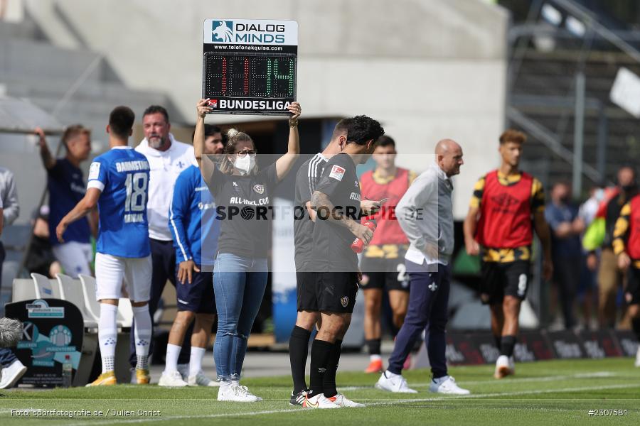 Philipp Hosiner, Merck-Stadion, Darmstadt, 19.09.2021, DFL, sport, action, Fussball, Deutschland, September 2021, Saison 2021/2022, SGD, SVD, 2. Bundesliga, SG Dynamo Dresden, SV Darmstadt 98 - Bild-ID: 2307581
