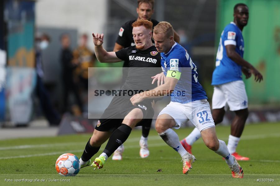 Paul Will, Merck-Stadion, Darmstadt, 19.09.2021, DFL, sport, action, Fussball, Deutschland, September 2021, Saison 2021/2022, SGD, SVD, 2. Bundesliga, SG Dynamo Dresden, SV Darmstadt 98 - Bild-ID: 2307596