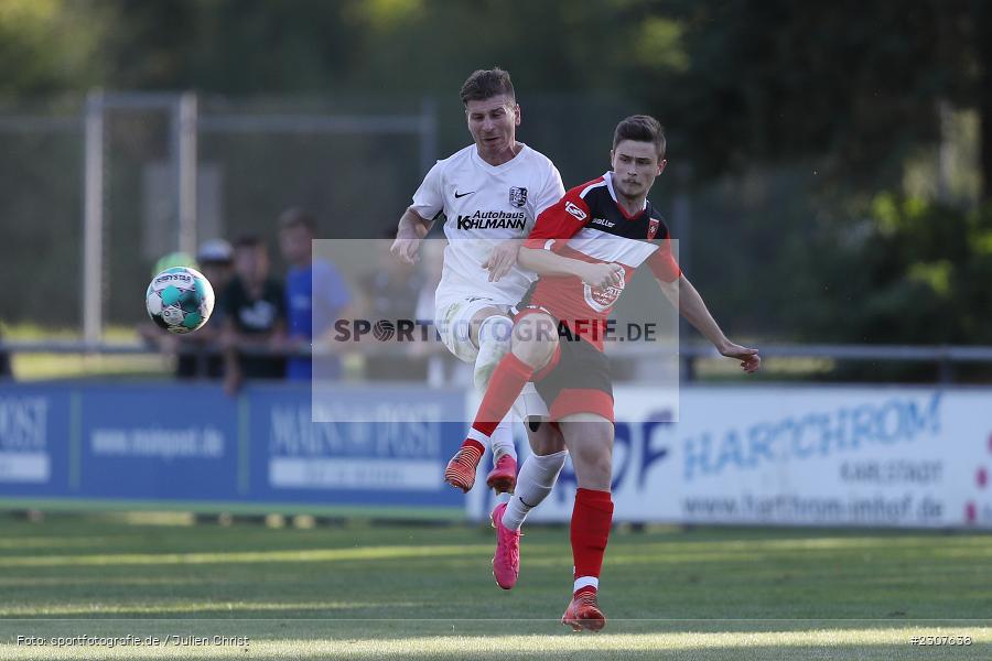 Julian Meyer, Sportplatz, Karlburg, 25.09.2021, BFV, sport, action, Fussball, Deutschland, September 2021, Saison 2021/2022, ASV, TSV, Bayernliga Nord, ASV Neumarkt, TSV Karlburg - Bild-ID: 2307638 Julian Meyer, Sportplatz, Karlburg, 25.09.2021, BFV, sport, action, Fussball, Deutschland, September 2021, Saison 2021/2022, ASV, TSV, Bayernliga Nord, ASV Neumarkt, TSV Karlburg - Bild-ID: 2307638