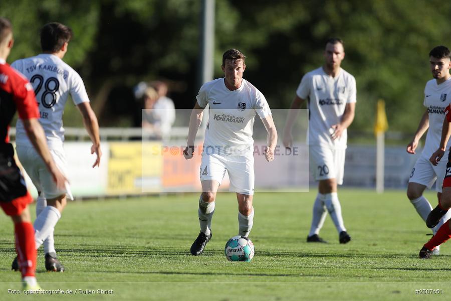 Sebastian Fries, Sportplatz, Karlburg, 25.09.2021, BFV, sport, action, Fussball, Deutschland, September 2021, Saison 2021/2022, ASV, TSV, Bayernliga Nord, ASV Neumarkt, TSV Karlburg - Bild-ID: 2307651 Sebastian Fries, Sportplatz, Karlburg, 25.09.2021, BFV, sport, action, Fussball, Deutschland, September 2021, Saison 2021/2022, ASV, TSV, Bayernliga Nord, ASV Neumarkt, TSV Karlburg - Bild-ID: 2307651