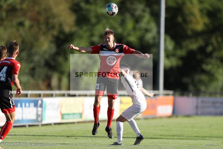 Jannis Hampl, Sportplatz, Karlburg, 25.09.2021, BFV, sport, action, Fussball, Deutschland, September 2021, Saison 2021/2022, ASV, TSV, Bayernliga Nord, ASV Neumarkt, TSV Karlburg - Bild-ID: 2307653 Jannis Hampl, Sportplatz, Karlburg, 25.09.2021, BFV, sport, action, Fussball, Deutschland, September 2021, Saison 2021/2022, ASV, TSV, Bayernliga Nord, ASV Neumarkt, TSV Karlburg - Bild-ID: 2307653