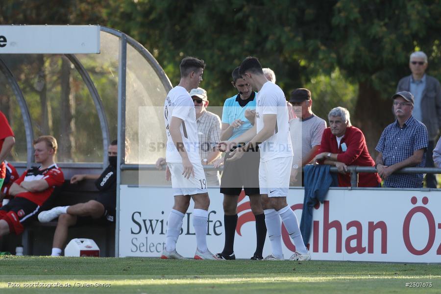 Max Lambrecht, Sportplatz, Karlburg, 25.09.2021, BFV, sport, action, Fussball, Deutschland, September 2021, Saison 2021/2022, ASV, TSV, Bayernliga Nord, ASV Neumarkt, TSV Karlburg - Bild-ID: 2307673 Max Lambrecht, Sportplatz, Karlburg, 25.09.2021, BFV, sport, action, Fussball, Deutschland, September 2021, Saison 2021/2022, ASV, TSV, Bayernliga Nord, ASV Neumarkt, TSV Karlburg - Bild-ID: 2307673