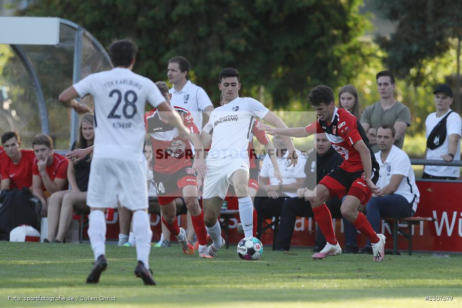 Max Lambrecht, Sportplatz, Karlburg, 25.09.2021, BFV, sport, action, Fussball, Deutschland, September 2021, Saison 2021/2022, ASV, TSV, Bayernliga Nord, ASV Neumarkt, TSV Karlburg - Bild-ID: 2307679 Max Lambrecht, Sportplatz, Karlburg, 25.09.2021, BFV, sport, action, Fussball, Deutschland, September 2021, Saison 2021/2022, ASV, TSV, Bayernliga Nord, ASV Neumarkt, TSV Karlburg - Bild-ID: 2307679