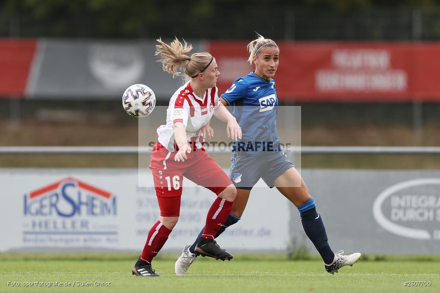 Vanessa Leimenstoll, Sportpark Heuchelhof, Würzburg, 26.09.2021, sport, action, Fussball, Deutschland, September 2021, Saison 2021/2022, Runde 2, Gruppe Süd, Pokal, DFB, DFB Pokal Frauen, TSG, FWK, TSG Hoffenheim, FC Würzburger Kickers - Bild-ID: 2307700 Vanessa Leimenstoll, Sportpark Heuchelhof, Würzburg, 26.09.2021, sport, action, Fussball, Deutschland, September 2021, Saison 2021/2022, Runde 2, Gruppe Süd, Pokal, DFB, DFB Pokal Frauen, TSG, FWK, TSG Hoffenheim, FC Würzburger Kickers - Bild-ID: 2307700