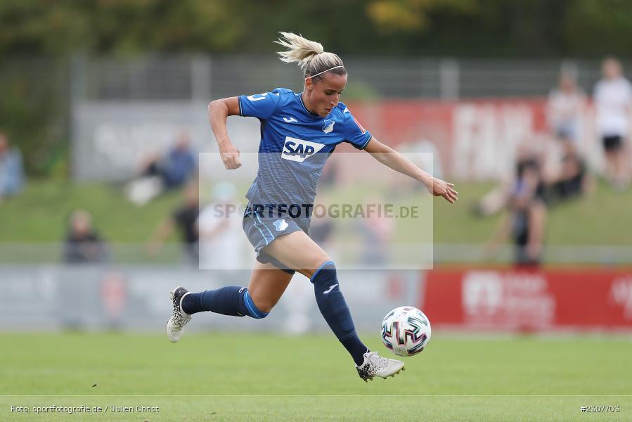 Vanessa Leimenstoll, Sportpark Heuchelhof, Würzburg, 26.09.2021, sport, action, Fussball, Deutschland, September 2021, Saison 2021/2022, Runde 2, Gruppe Süd, Pokal, DFB, DFB Pokal Frauen, TSG, FWK, TSG Hoffenheim, FC Würzburger Kickers - Bild-ID: 2307703 Vanessa Leimenstoll, Sportpark Heuchelhof, Würzburg, 26.09.2021, sport, action, Fussball, Deutschland, September 2021, Saison 2021/2022, Runde 2, Gruppe Süd, Pokal, DFB, DFB Pokal Frauen, TSG, FWK, TSG Hoffenheim, FC Würzburger Kickers - Bild-ID: 2307703