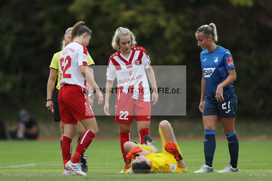 Franka Ziegler, Sportpark Heuchelhof, Würzburg, 26.09.2021, sport, action, Fussball, Deutschland, September 2021, Saison 2021/2022, Runde 2, Gruppe Süd, Pokal, DFB, DFB Pokal Frauen, TSG, FWK, TSG Hoffenheim, FC Würzburger Kickers - Bild-ID: 2307746 Franka Ziegler, Sportpark Heuchelhof, Würzburg, 26.09.2021, sport, action, Fussball, Deutschland, September 2021, Saison 2021/2022, Runde 2, Gruppe Süd, Pokal, DFB, DFB Pokal Frauen, TSG, FWK, TSG Hoffenheim, FC Würzburger Kickers - Bild-ID: 2307746