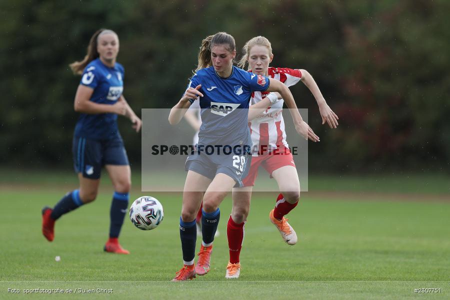Lena Betz, Jule Brand, Sportpark Heuchelhof, Würzburg, 26.09.2021, sport, action, Fussball, Deutschland, September 2021, Saison 2021/2022, Runde 2, Gruppe Süd, Pokal, DFB, DFB Pokal Frauen, TSG, FWK, TSG Hoffenheim, FC Würzburger Kickers - Bild-ID: 2307751 Lena Betz, Jule Brand, Sportpark Heuchelhof, Würzburg, 26.09.2021, sport, action, Fussball, Deutschland, September 2021, Saison 2021/2022, Runde 2, Gruppe Süd, Pokal, DFB, DFB Pokal Frauen, TSG, FWK, TSG Hoffenheim, FC Würzburger Kickers - Bild-ID: 2307751