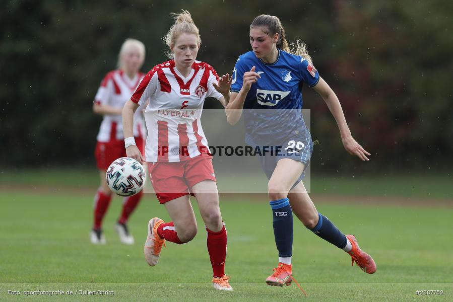Lena Betz, Jule Brand, Sportpark Heuchelhof, Würzburg, 26.09.2021, sport, action, Fussball, Deutschland, September 2021, Saison 2021/2022, Runde 2, Gruppe Süd, Pokal, DFB, DFB Pokal Frauen, TSG, FWK, TSG Hoffenheim, FC Würzburger Kickers - Bild-ID: 2307752 Lena Betz, Jule Brand, Sportpark Heuchelhof, Würzburg, 26.09.2021, sport, action, Fussball, Deutschland, September 2021, Saison 2021/2022, Runde 2, Gruppe Süd, Pokal, DFB, DFB Pokal Frauen, TSG, FWK, TSG Hoffenheim, FC Würzburger Kickers - Bild-ID: 2307752