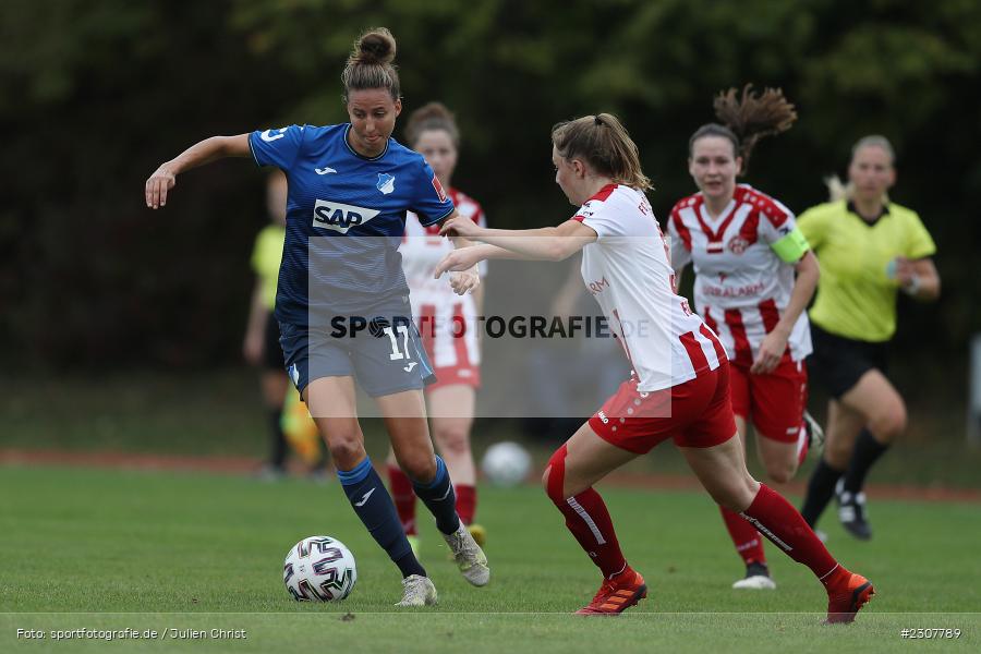 Franziska Harsch, Sportpark Heuchelhof, Würzburg, 26.09.2021, sport, action, Fussball, Deutschland, September 2021, Saison 2021/2022, Runde 2, Gruppe Süd, Pokal, DFB, DFB Pokal Frauen, TSG, FWK, TSG Hoffenheim, FC Würzburger Kickers - Bild-ID: 2307789 Franziska Harsch, Sportpark Heuchelhof, Würzburg, 26.09.2021, sport, action, Fussball, Deutschland, September 2021, Saison 2021/2022, Runde 2, Gruppe Süd, Pokal, DFB, DFB Pokal Frauen, TSG, FWK, TSG Hoffenheim, FC Würzburger Kickers - Bild-ID: 2307789