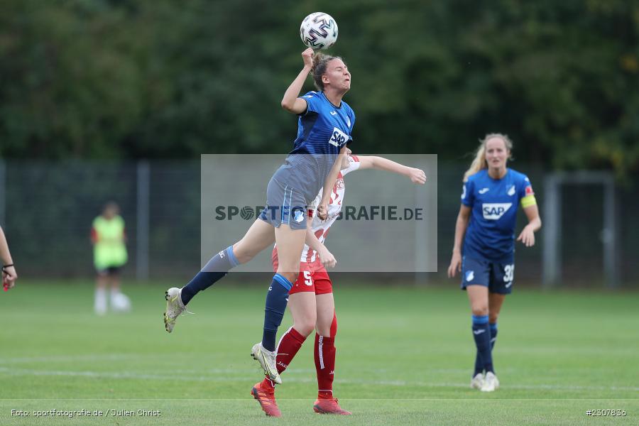 Franziska Harsch, Sportpark Heuchelhof, Würzburg, 26.09.2021, sport, action, Fussball, Deutschland, September 2021, Saison 2021/2022, Runde 2, Gruppe Süd, Pokal, DFB, DFB Pokal Frauen, TSG, FWK, TSG Hoffenheim, FC Würzburger Kickers - Bild-ID: 2307836 Franziska Harsch, Sportpark Heuchelhof, Würzburg, 26.09.2021, sport, action, Fussball, Deutschland, September 2021, Saison 2021/2022, Runde 2, Gruppe Süd, Pokal, DFB, DFB Pokal Frauen, TSG, FWK, TSG Hoffenheim, FC Würzburger Kickers - Bild-ID: 2307836