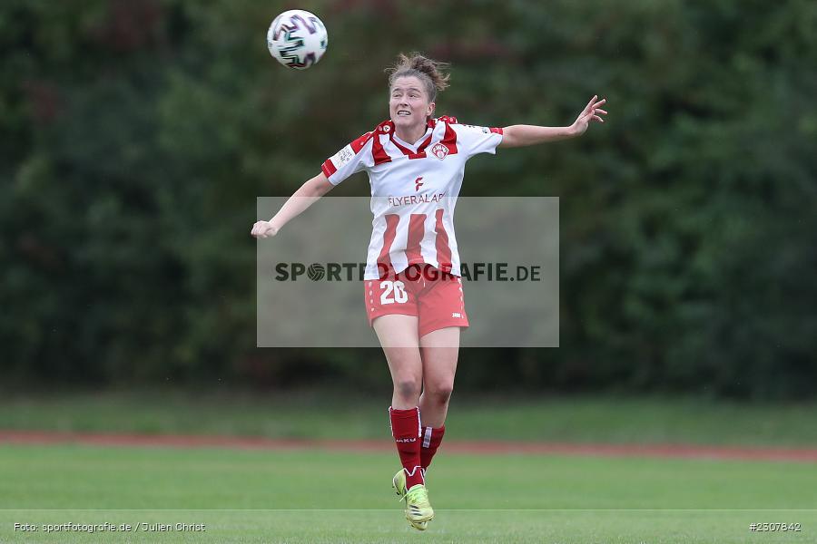 Nicole Kreußer, Sportpark Heuchelhof, Würzburg, 26.09.2021, sport, action, Fussball, Deutschland, September 2021, Saison 2021/2022, Runde 2, Gruppe Süd, Pokal, DFB, DFB Pokal Frauen, TSG, FWK, TSG Hoffenheim, FC Würzburger Kickers - Bild-ID: 2307842 Nicole Kreußer, Sportpark Heuchelhof, Würzburg, 26.09.2021, sport, action, Fussball, Deutschland, September 2021, Saison 2021/2022, Runde 2, Gruppe Süd, Pokal, DFB, DFB Pokal Frauen, TSG, FWK, TSG Hoffenheim, FC Würzburger Kickers - Bild-ID: 2307842