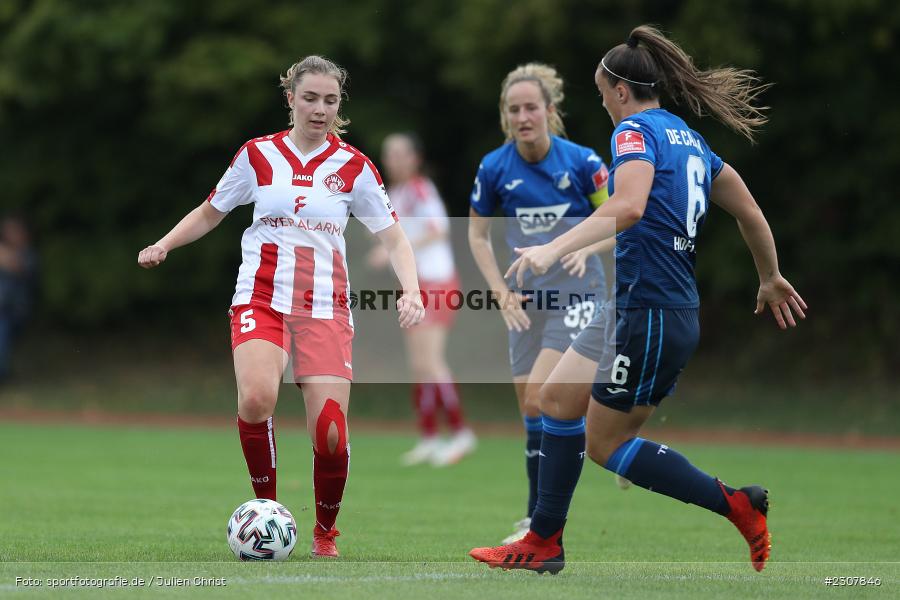 Anne Förster, Sportpark Heuchelhof, Würzburg, 26.09.2021, sport, action, Fussball, Deutschland, September 2021, Saison 2021/2022, Runde 2, Gruppe Süd, Pokal, DFB, DFB Pokal Frauen, TSG, FWK, TSG Hoffenheim, FC Würzburger Kickers - Bild-ID: 2307846 Anne Förster, Sportpark Heuchelhof, Würzburg, 26.09.2021, sport, action, Fussball, Deutschland, September 2021, Saison 2021/2022, Runde 2, Gruppe Süd, Pokal, DFB, DFB Pokal Frauen, TSG, FWK, TSG Hoffenheim, FC Würzburger Kickers - Bild-ID: 2307846