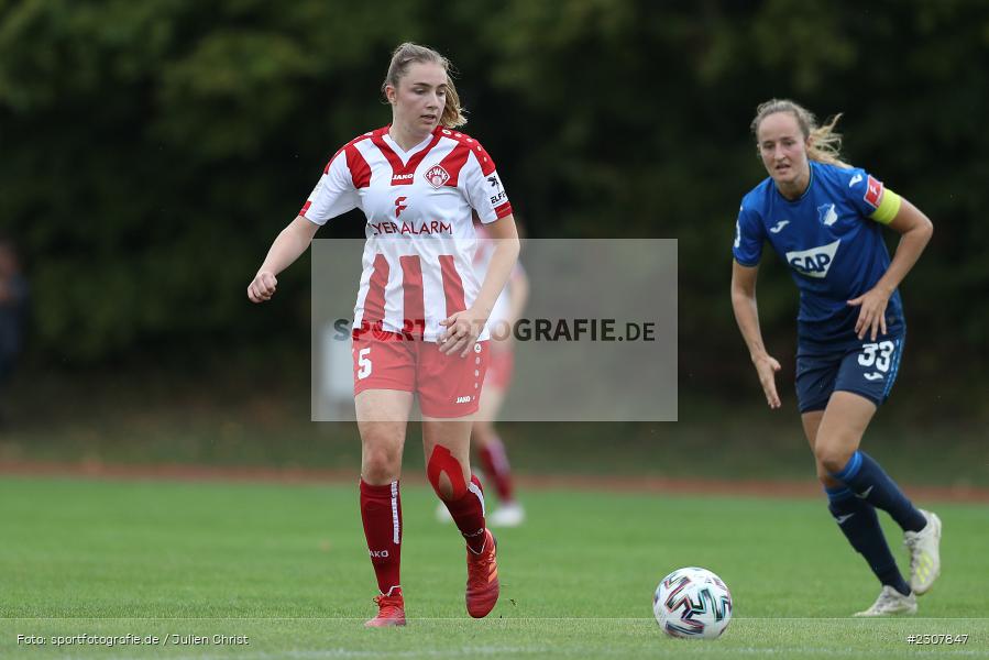 Anne Förster, Sportpark Heuchelhof, Würzburg, 26.09.2021, sport, action, Fussball, Deutschland, September 2021, Saison 2021/2022, Runde 2, Gruppe Süd, Pokal, DFB, DFB Pokal Frauen, TSG, FWK, TSG Hoffenheim, FC Würzburger Kickers - Bild-ID: 2307847 Anne Förster, Sportpark Heuchelhof, Würzburg, 26.09.2021, sport, action, Fussball, Deutschland, September 2021, Saison 2021/2022, Runde 2, Gruppe Süd, Pokal, DFB, DFB Pokal Frauen, TSG, FWK, TSG Hoffenheim, FC Würzburger Kickers - Bild-ID: 2307847