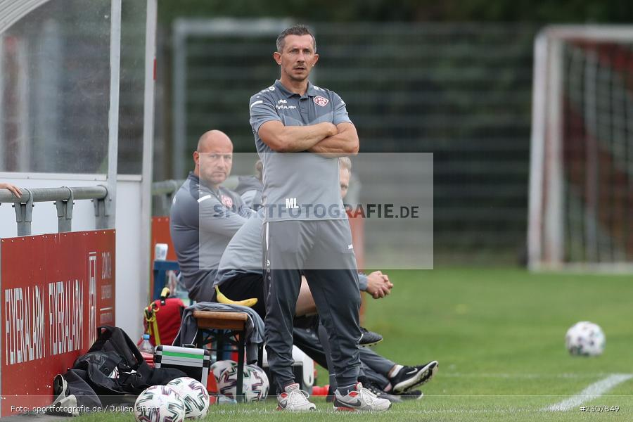 Markus Lützler, Sportpark Heuchelhof, Würzburg, 26.09.2021, sport, action, Fussball, Deutschland, September 2021, Saison 2021/2022, Runde 2, Gruppe Süd, Pokal, DFB, DFB Pokal Frauen, TSG, FWK, TSG Hoffenheim, FC Würzburger Kickers - Bild-ID: 2307849 Markus Lützler, Sportpark Heuchelhof, Würzburg, 26.09.2021, sport, action, Fussball, Deutschland, September 2021, Saison 2021/2022, Runde 2, Gruppe Süd, Pokal, DFB, DFB Pokal Frauen, TSG, FWK, TSG Hoffenheim, FC Würzburger Kickers - Bild-ID: 2307849