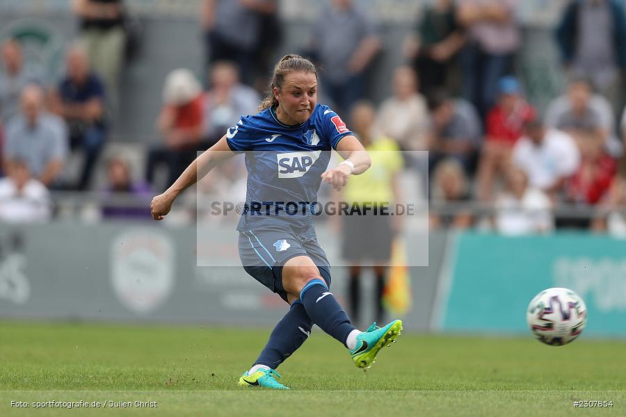Michaela Specht, Sportpark Heuchelhof, Würzburg, 26.09.2021, sport, action, Fussball, Deutschland, September 2021, Saison 2021/2022, Runde 2, Gruppe Süd, Pokal, DFB, DFB Pokal Frauen, TSG, FWK, TSG Hoffenheim, FC Würzburger Kickers - Bild-ID: 2307854