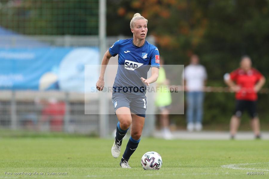 Celina Degen, Sportpark Heuchelhof, Würzburg, 26.09.2021, sport, action, Fussball, Deutschland, September 2021, Saison 2021/2022, Runde 2, Gruppe Süd, Pokal, DFB, DFB Pokal Frauen, TSG, FWK, TSG Hoffenheim, FC Würzburger Kickers - Bild-ID: 2307855