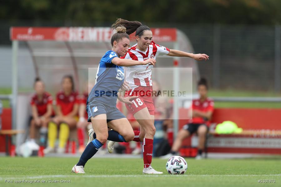 Anne Fühner, Sportpark Heuchelhof, Würzburg, 26.09.2021, sport, action, Fussball, Deutschland, September 2021, Saison 2021/2022, Runde 2, Gruppe Süd, Pokal, DFB, DFB Pokal Frauen, TSG, FWK, TSG Hoffenheim, FC Würzburger Kickers - Bild-ID: 2307872 Anne Fühner, Sportpark Heuchelhof, Würzburg, 26.09.2021, sport, action, Fussball, Deutschland, September 2021, Saison 2021/2022, Runde 2, Gruppe Süd, Pokal, DFB, DFB Pokal Frauen, TSG, FWK, TSG Hoffenheim, FC Würzburger Kickers - Bild-ID: 2307872