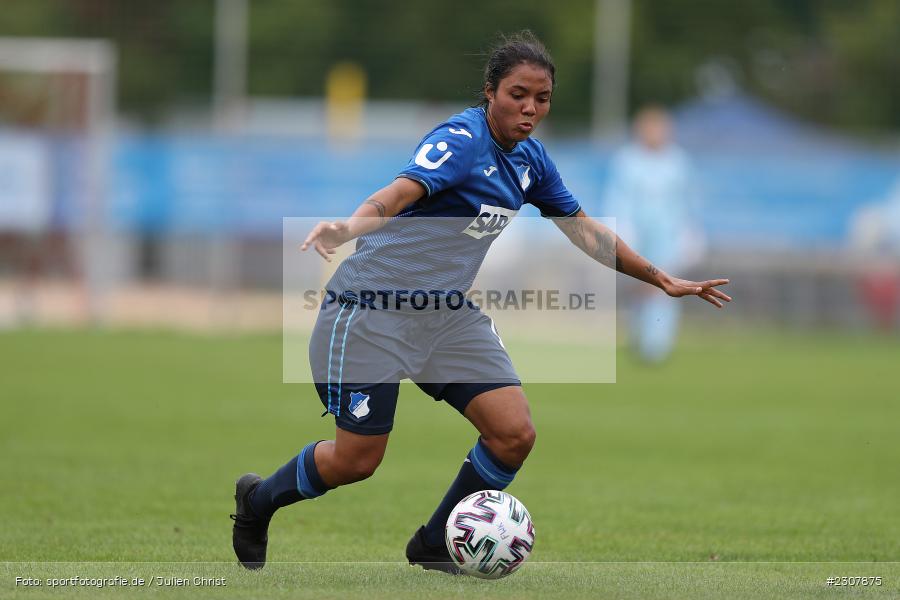 Gia Corley, Sportpark Heuchelhof, Würzburg, 26.09.2021, sport, action, Fussball, Deutschland, September 2021, Saison 2021/2022, Runde 2, Gruppe Süd, Pokal, DFB, DFB Pokal Frauen, TSG, FWK, TSG Hoffenheim, FC Würzburger Kickers - Bild-ID: 2307875 Gia Corley, Sportpark Heuchelhof, Würzburg, 26.09.2021, sport, action, Fussball, Deutschland, September 2021, Saison 2021/2022, Runde 2, Gruppe Süd, Pokal, DFB, DFB Pokal Frauen, TSG, FWK, TSG Hoffenheim, FC Würzburger Kickers - Bild-ID: 2307875