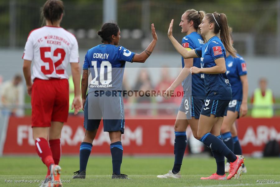 Katharina Naschenweng, Sportpark Heuchelhof, Würzburg, 26.09.2021, sport, action, Fussball, Deutschland, September 2021, Saison 2021/2022, Runde 2, Gruppe Süd, Pokal, DFB, DFB Pokal Frauen, TSG, FWK, TSG Hoffenheim, FC Würzburger Kickers - Bild-ID: 2307890 Katharina Naschenweng, Sportpark Heuchelhof, Würzburg, 26.09.2021, sport, action, Fussball, Deutschland, September 2021, Saison 2021/2022, Runde 2, Gruppe Süd, Pokal, DFB, DFB Pokal Frauen, TSG, FWK, TSG Hoffenheim, FC Würzburger Kickers - Bild-ID: 2307890