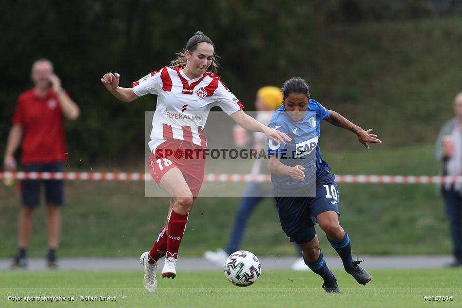 Marsia Gath, Sportpark Heuchelhof, Würzburg, 26.09.2021, sport, action, Fussball, Deutschland, September 2021, Saison 2021/2022, Runde 2, Gruppe Süd, Pokal, DFB, DFB Pokal Frauen, TSG, FWK, TSG Hoffenheim, FC Würzburger Kickers - Bild-ID: 2307896 Marsia Gath, Sportpark Heuchelhof, Würzburg, 26.09.2021, sport, action, Fussball, Deutschland, September 2021, Saison 2021/2022, Runde 2, Gruppe Süd, Pokal, DFB, DFB Pokal Frauen, TSG, FWK, TSG Hoffenheim, FC Würzburger Kickers - Bild-ID: 2307896