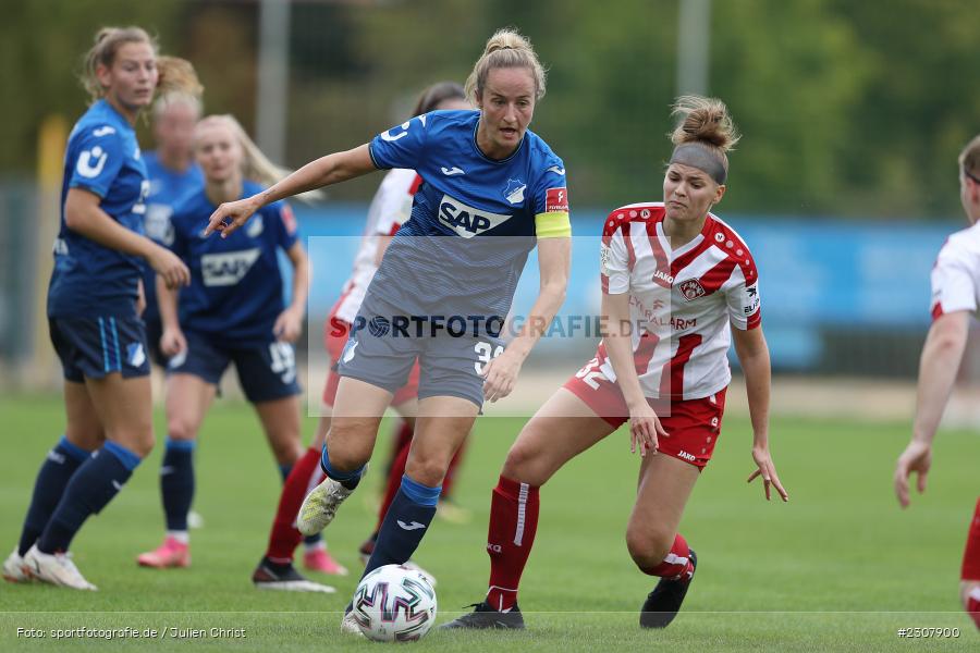 Fabienne Dongus, Sportpark Heuchelhof, Würzburg, 26.09.2021, sport, action, Fussball, Deutschland, September 2021, Saison 2021/2022, Runde 2, Gruppe Süd, Pokal, DFB, DFB Pokal Frauen, TSG, FWK, TSG Hoffenheim, FC Würzburger Kickers - Bild-ID: 2307900 Fabienne Dongus, Sportpark Heuchelhof, Würzburg, 26.09.2021, sport, action, Fussball, Deutschland, September 2021, Saison 2021/2022, Runde 2, Gruppe Süd, Pokal, DFB, DFB Pokal Frauen, TSG, FWK, TSG Hoffenheim, FC Würzburger Kickers - Bild-ID: 2307900